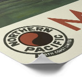 Vintage Travel Poster - Verenigde Staten Montana (Hoek)