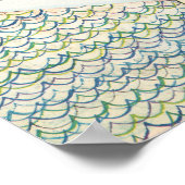 Vintage Travel Poster voor American Airlines (Hoek)