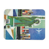 Vintage Travel Poster voor American Airlines Magneet (Horizontaal)