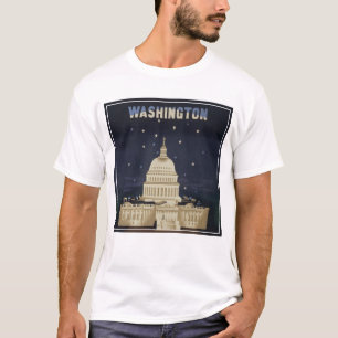 Vintage Travel Poster voor American Airlines T-shirt