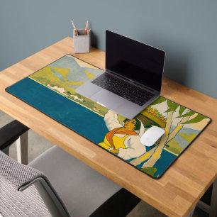 Vintage Travel Poster voor Jamaica Bureaumat