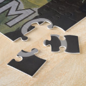 Vintage Travel Poster voor Palermo, Italië. Legpuzzel (Zijkant)