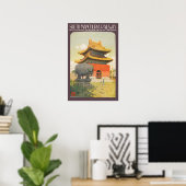 Vintage Travel Poster - Zuid-Manchuria (Thuiskantoor)