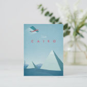 Vintage Travel Posters - Caïro - Art Briefkaart (Staand voorkant)