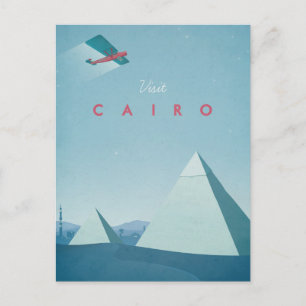 Vintage Travel Posters - Caïro - Art Briefkaart