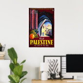Vintage Travel Posters - Palestina, Jeruzalem (Thuiskantoor)