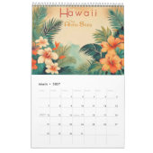 Vintage Travel Posters van Hawaii 2025 Kalender (Mar 2027)