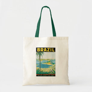Vintage Travel Rio de Janeiro Tote Bag