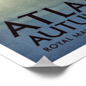 Vintage Travel Royal Mail Atlantis Poster (Hoek)