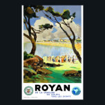 Vintage Travel - Royan - Frankrijk Poster<br><div class="desc">Genre: Train posters, locatie: Royan, Frankrijk A Royan Vintage Poster (kunstenaar: Peri) Frankrijk c. 1934 A adverteren poster Royan, Frankrijk. Een prachtig poster van de Iconische stad Royan, beroemd om zijn klassieke architectuur en zijn prachtige kustlijn. Geniet van het klassieke posteringgenre en gebruik de "Le Retro"-winkel voor een nostalgische reis....</div>