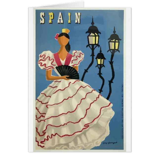 Vintage Travel Spanje (Voorkant)