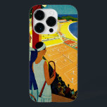 Vintage Travel, Tennis, Sport, Monte Carlo Monaco Case-Mate iPhone Case<br><div class="desc">afbeelding van het Europese reis- of bagageetiket van Monte Carlo in Monaco,  met een paar tennisrackets en een tennistoernooi in de buurt van het strand en het mooie blauwe mediterrane Zee. Liefde en romance voor de tennisrechtbanken. Monte Carlo is de beroemdste van zijn casino,  Le Grand Casino.</div>