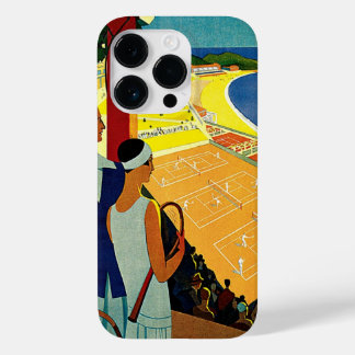 Vintage Travel, Tennis, Sport, Monte Carlo Monaco Case-Mate iPhone Case