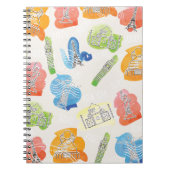 Vintage Travel Tickets Notitieboek (Voorkant)