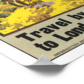 Vintage Travel Ulster Ireland Poster (Hoek)