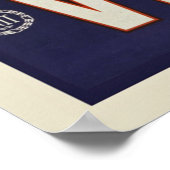 Vintage Travel Venezia Italië Poster (Hoek)