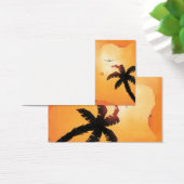 Vintage Travel, vliegtuig over Hawaiian Visitekaartjes (Bureau)