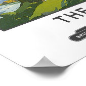 Vintage Travel, Yorkshire Coast Poster (Hoek)