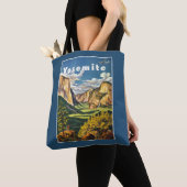 Vintage Travel Yosemite USA bags Tote Bag (Dichtbij)