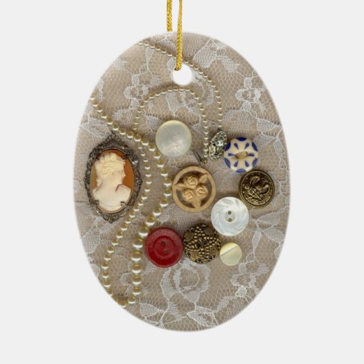 Vintage Treasures Ornament (Achterkant)