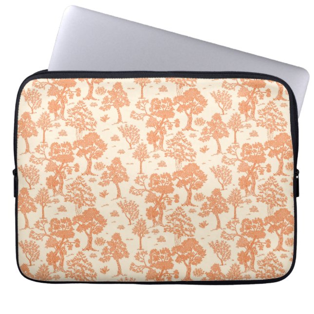 Vintage Tree Laptop Sleeve (Voorkant)