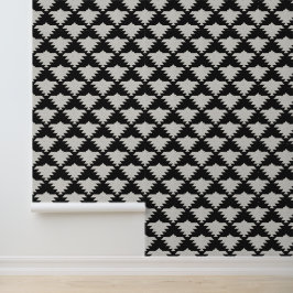 Vintage Tribale Geometrische Vogel | kleine schaal Behang