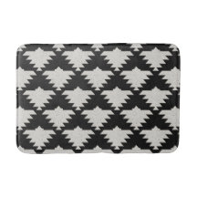 Vintage Tribale Geometrische Vogel | Zwart & Ivoor
