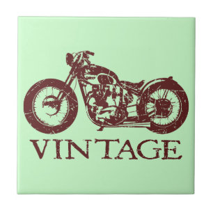 Vintage Triumph Tegeltje