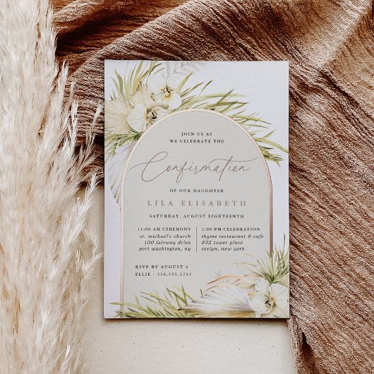 Vintage Tropics | Bevestiging Folie Uitnodiging