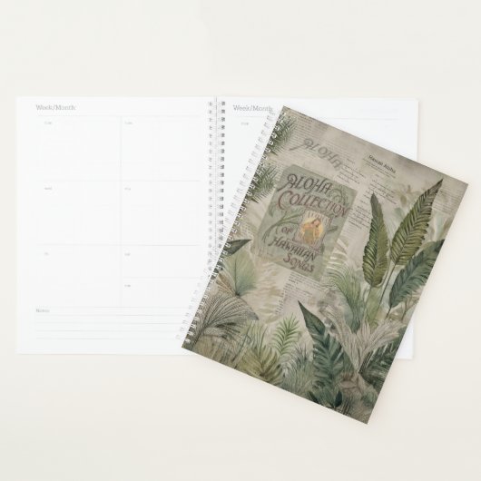 Vintage Tropics: Hawaii Aloha Planner (Display)