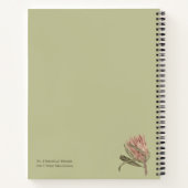 Vintage Tropics: Maui Protea Notitieboek (Achterkant)