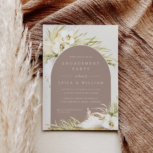 Vintage Tropics Verlovingspartij Kaart