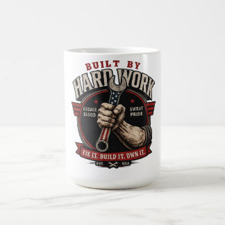 Vintage Trots Mechanic Geschenk - Gebouwd Door Har Koffiemok