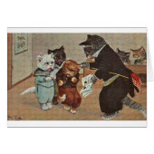 Vintage - Troublemaker Kitten op school, (Voorkant Horizontaal)