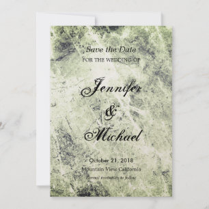 Vintage Trouwdatum Besparen Uniek Klassiek Save The Date