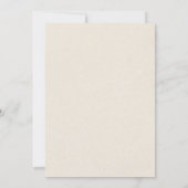 Vintage trouwjurk vrijgezellenfeest kaart (Achterkant)