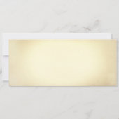 Vintage trouwkaarten - verfijnde bloeit kaart (Achterkant)