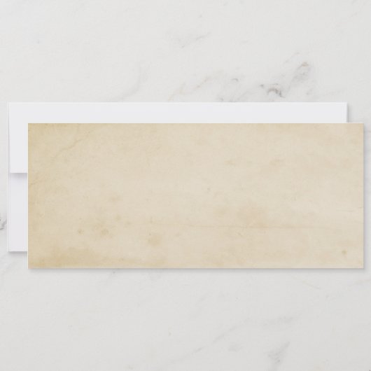 VINTAGE TROUWKAARTUITNODIGING MET RSVP KAART (Achterkant)