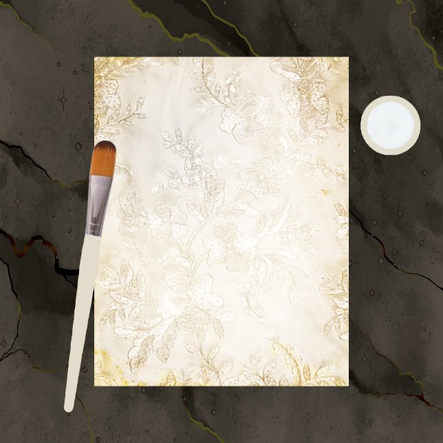 Vintage Trouwkant Scrapbook Papier (Creator heeft geüpload)