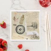 Vintage trouwpapieren servetten (Insitu)