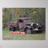 Vintage Truck 3 Poster (Voorkant)