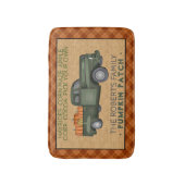 Vintage Truck Pumpkin Patch Boerderij Rustige Herf Badmat (Voorkant Verticaal)