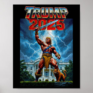 Vintage Trump 47e president Verenigde Staten Take Poster