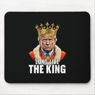 Vintage Trump Lang leve de Koning Amerikaanse Patr Muismat