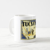 Vintage Tucson Arizona Koffiemok (Voorkant links)