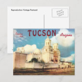Vintage Tucson Briefkaart (Voorkant / Achterkant)