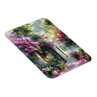 Vintage Tuin Botanische Flexibele Fotomagneet Magneet