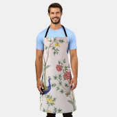 Vintage tuintuintenboom, plant, exotische erwt schort (Gedragen)