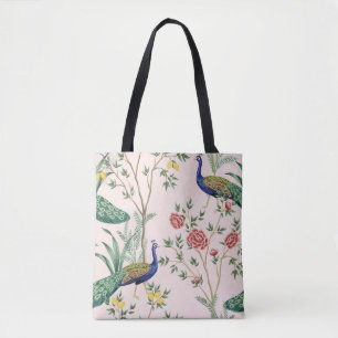 Vintage tuintuintenboom, plant, exotische erwt tote bag