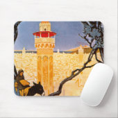 Vintage Tunis Mousepad Muismat (Met muis)